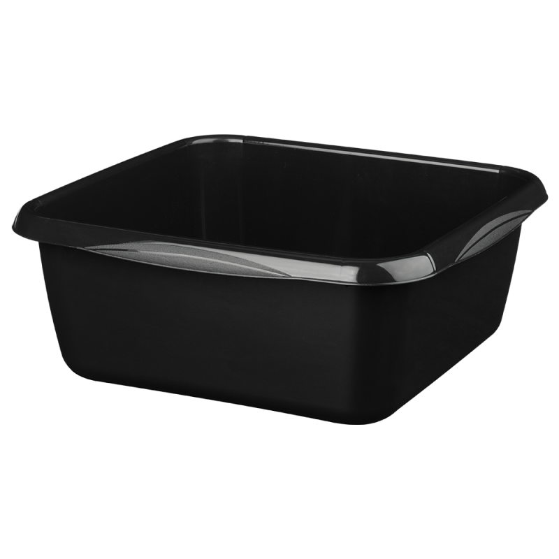 Miska kwadratowa MOLLY 7 l / 30 × 30 cm antracyt