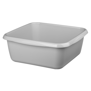Miska kwadratowa MOLLY 7 l / 30 × 30 cm szary