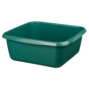 Miska kwadratowa MOLLY 7 l / 30 × 30 cm zielony