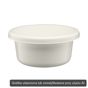 Miska okrągła ZUZA 14 l / 41 cm krem