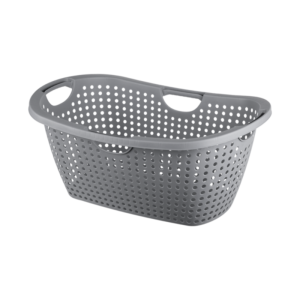 Kosz na pranie RING 28,5 l 60 × 40 × 26 cm szary