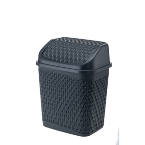 Kosz na śmieci uchylny ORION 6,2 l szary
