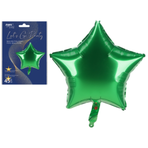 Balon foliowy STAR – zielony