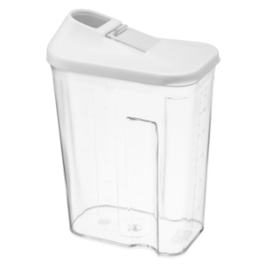 Pojemnik na artykuły sypkie HUGO 1,5 l biały