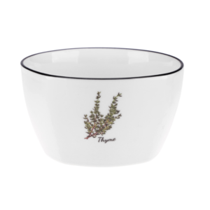 Miseczka PROWANSJA 350 ml z porcelany NEW Bone – wzór Thyme
