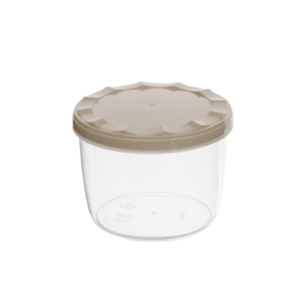 Pojemnik zakręcany PEDRO 550 ml beżowy