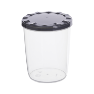 Pojemnik zakręcany PEDRO 890 ml antracyt