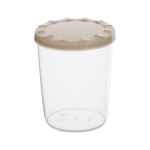 Pojemnik zakręcany PEDRO 890 ml beżowy