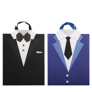 Torebka prezentowa z ozdobą 3D GENTLEMAN 260 × 320 × 120 mm