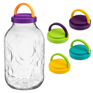 Słoik 5 l z zakrętką plastikową
