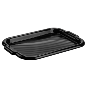 Taca prostokątna MOLLY 40 × 28 cm antracyt