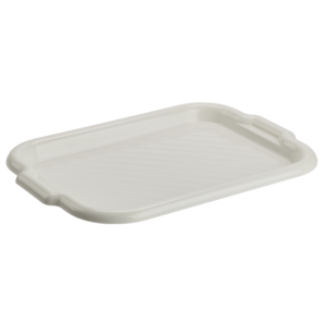 Taca prostokątna MOLLY 40 × 28 cm krem