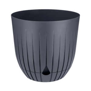 Doniczka Britta 21 cm – kolor antracytowy
