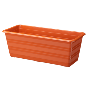Doniczka balkonowa Draco 40 cm – kolor terakota
