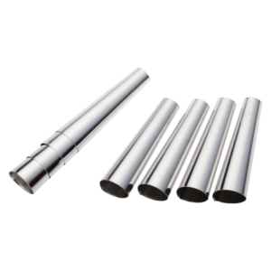 Komplet foremek do rurek PLATINO 9 cm 8 szt.