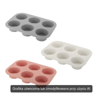 Silikonowa forma na muffinki PRACTICO