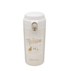Kubek termiczny MOUNTAINS 350 ml krem