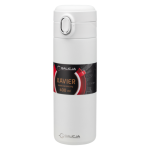 Kubek termiczny XAVIER 400 ml biały