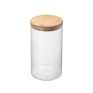 Pojemnik szklany okrągły JEFF 1000 ml