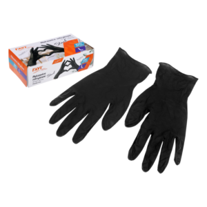 Rękawice nitrylowe BLACK, rozmiar L – 100 szt.