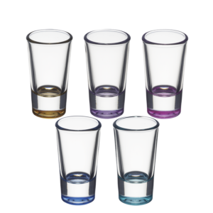 Komplet kieliszków SALUTE COLORS 28 ml – 6 szt.