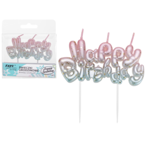 Świeczka urodzinowa HAPPY BIRTHDAY – wzór 5