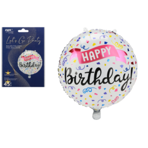 Balon foliowy HAPPY BIRTHDAY – wzór 4