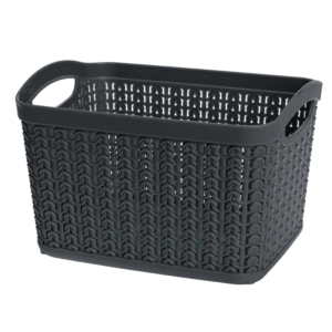 Koszyk prostokątny M WILLOW 3,3 l grafit