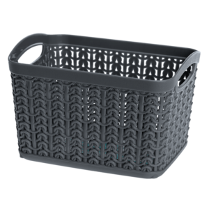 Koszyk prostokątny S WILLOW 1,5 l grafit