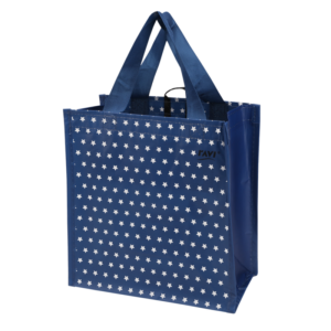 Torba na zakupy DOTTIES 26 × 15 × 27 cm NAVY
