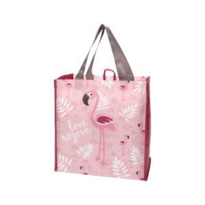 Torba na zakupy RPET 32 × 20 × 34 cm FLAMINGO