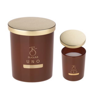 Świeca sojowa zapachowa Ruqumi Uno – Sandalo 170 g