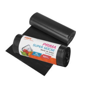 Worki na śmieci Prima 60 l LDPE czarne – 10 szt.