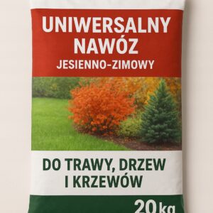 Nawóz uniwersalny jesień–zima 20 kg do trawnika i drzew